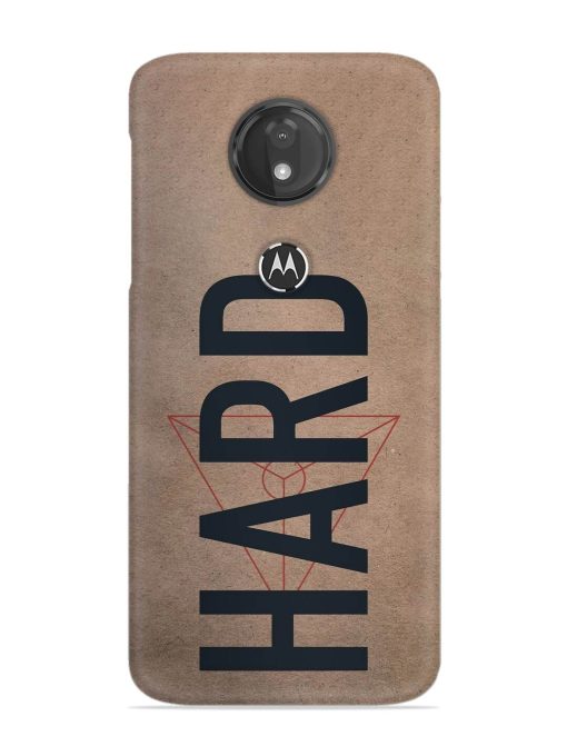 Hard Typo Snap Case for Motorola Moto G7 Power Zapvi