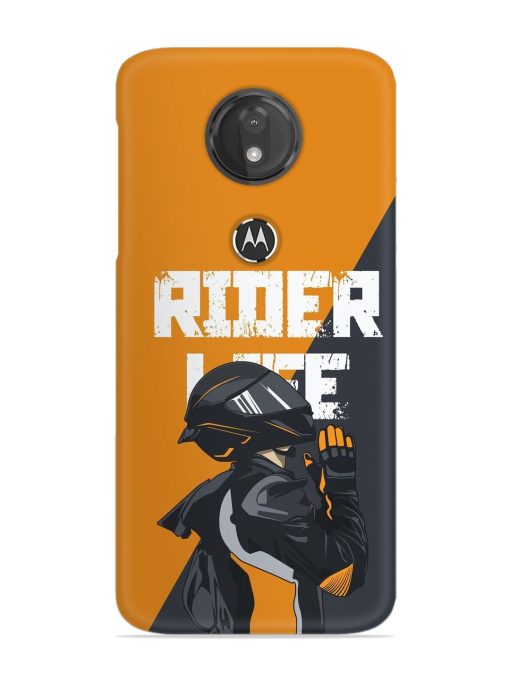 Rider Life Snap Case for Motorola Moto G7 Power Zapvi