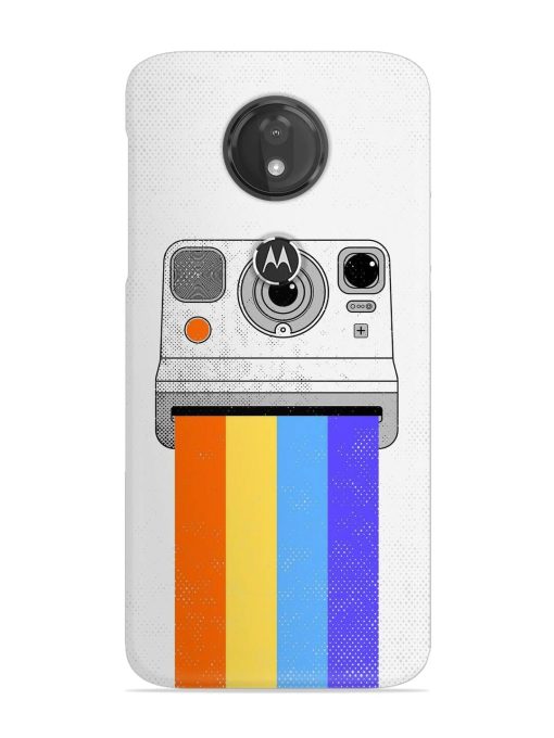 Retro Camera Art Snap Case for Motorola Moto G7 Power Zapvi