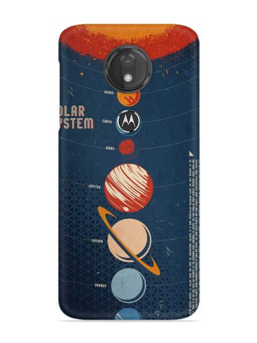 Solar System Vector Snap Case for Motorola Moto G7 Power