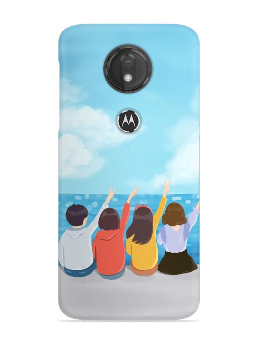 Happy Kids Snap Case for Motorola Moto G7 Power Zapvi