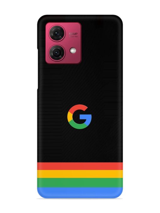 Google Logo Art Snap Case for Motorola Moto G84 (5G)