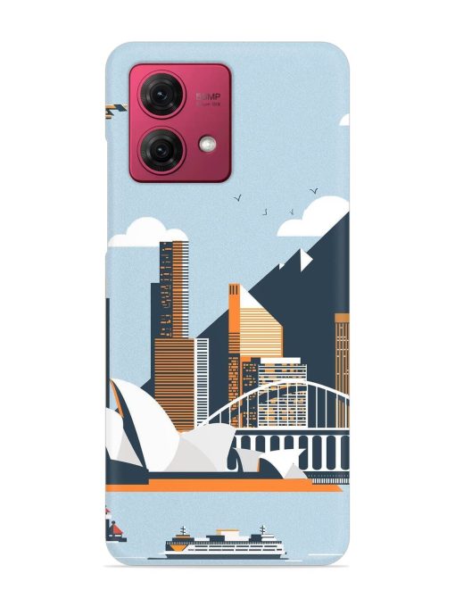 Sydney Opera Landscape Snap Case for Motorola Moto G84 (5G) Zapvi