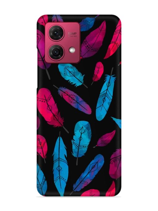 Feather Art Snap Case for Motorola Moto G84 (5G) Zapvi