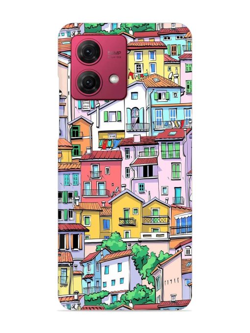 Europe Old Town Snap Case for Motorola Moto G84 (5G)