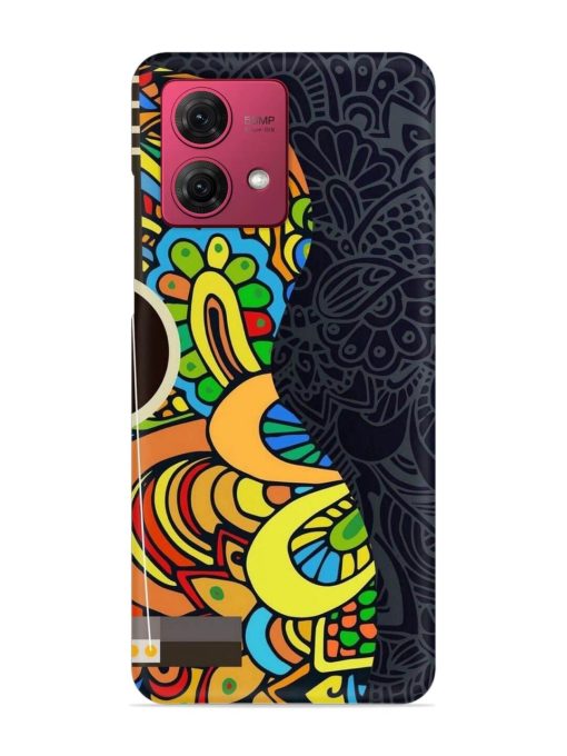 Guitar Vector Art Snap Case for Motorola Moto G84 (5G)