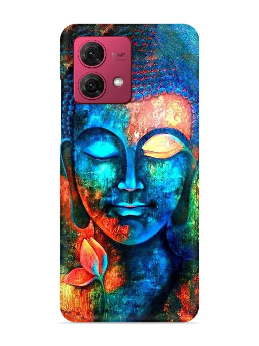 Buddha Painting Snap Case for Motorola Moto G84 (5G) Zapvi