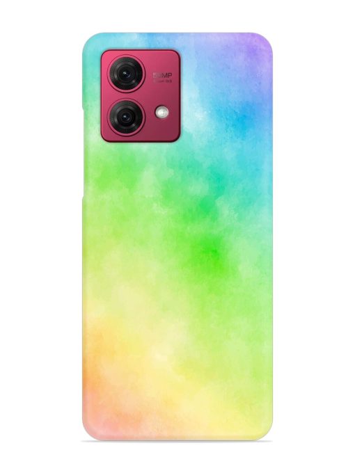 Watercolor Mixture Snap Case for Motorola Moto G84 (5G)