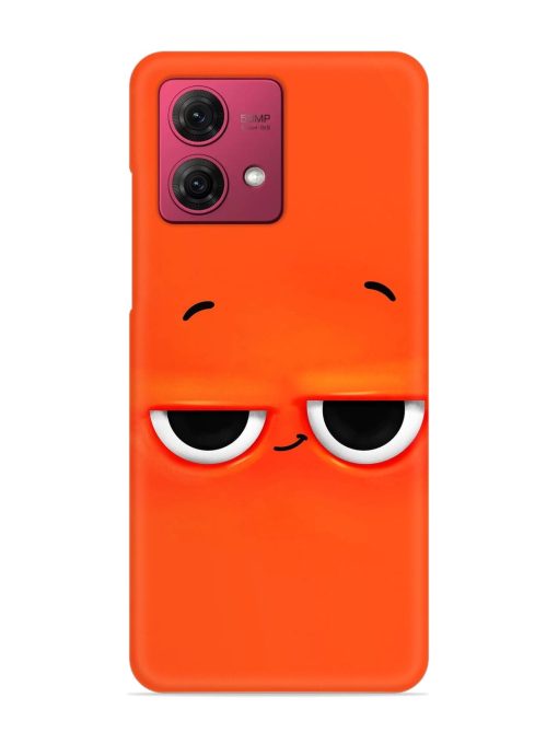 Smiley Face Snap Case for Motorola Moto G84 (5G) Zapvi