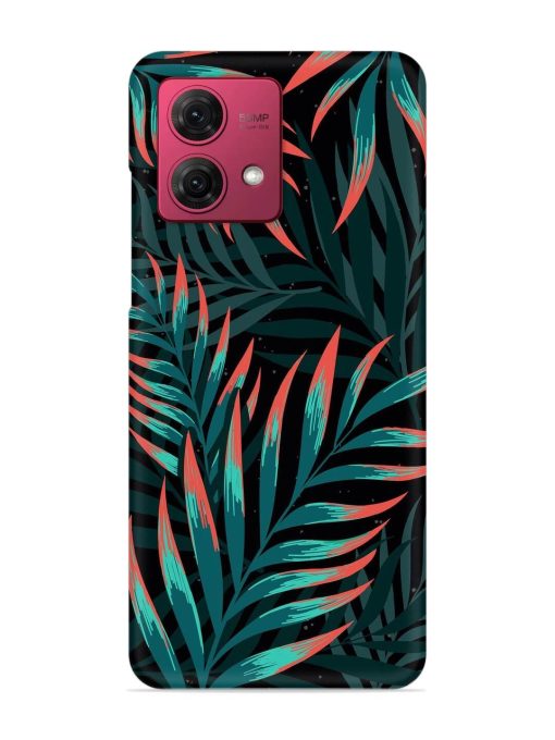 Green Leaf Art Snap Case for Motorola Moto G84 (5G) Zapvi