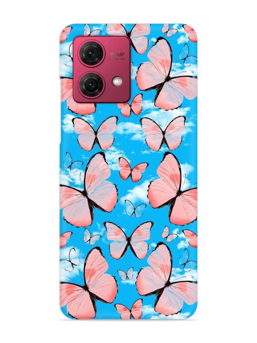 Seamless Pattern Tropical Snap Case for Motorola Moto G84 (5G)