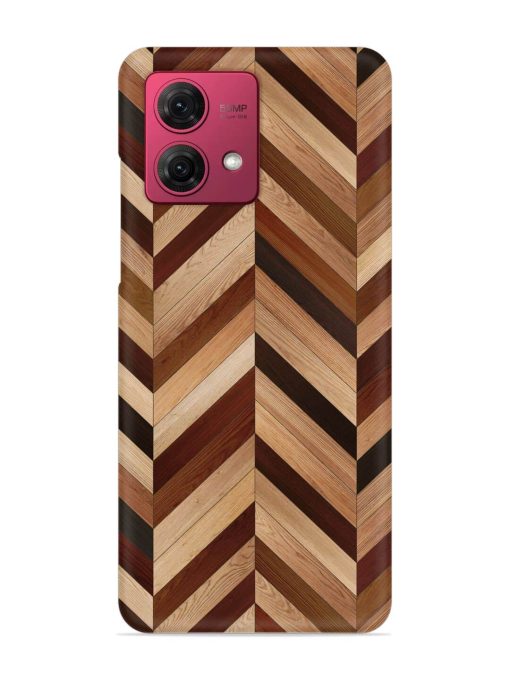 Seamless Wood Parquet Snap Case for Motorola Moto G84 (5G) Zapvi