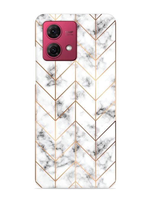 Vector Marble Texture Snap Case for Motorola Moto G84 (5G)