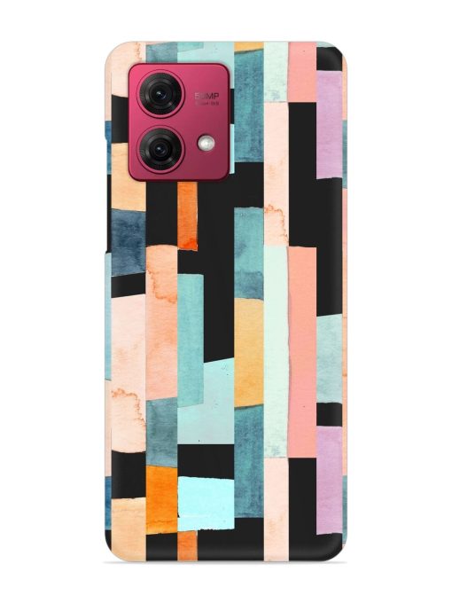 Geometric Seamless Pattern Snap Case for Motorola Moto G84 (5G) Zapvi