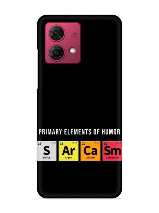 Primary Elements Humor Snap Case for Motorola Moto G84 (5G) Zapvi