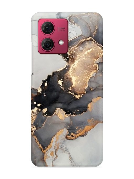 Luxury Abstract Fluid Snap Case for Motorola Moto G84 (5G)