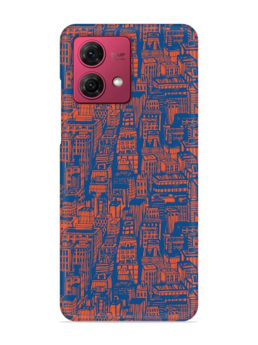 Hand Drawn Seamless Snap Case for Motorola Moto G84 (5G) Zapvi