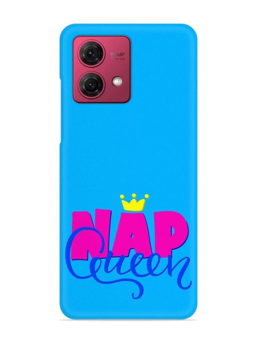 Nap Queen Quote Snap Case for Motorola Moto G84 (5G) Zapvi