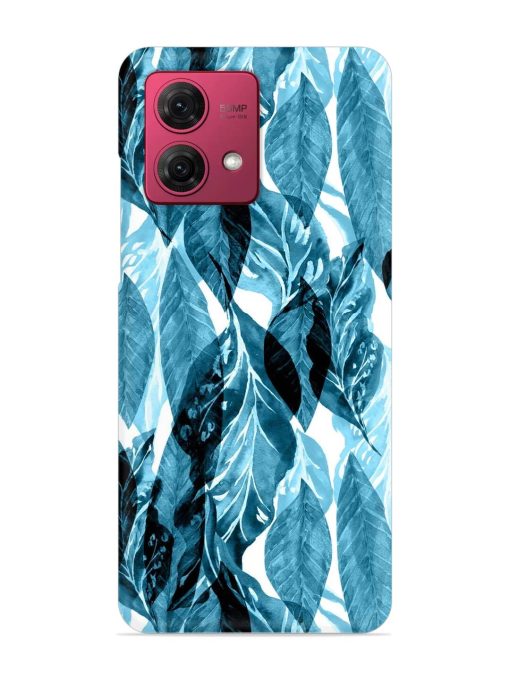 Leaves Pattern Jungle Snap Case for Motorola Moto G84 (5G) Zapvi