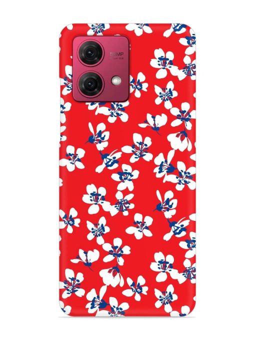 Hand Drawn Abstract Snap Case for Motorola Moto G84 (5G) Zapvi