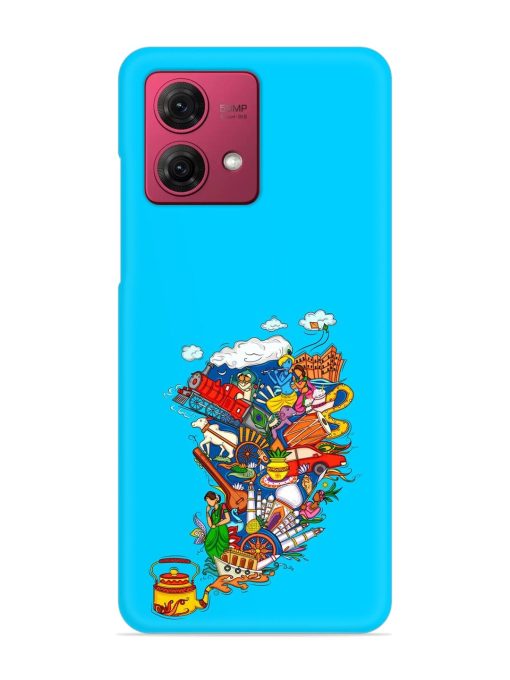 Vector Design Indian Snap Case for Motorola Moto G84 (5G) Zapvi