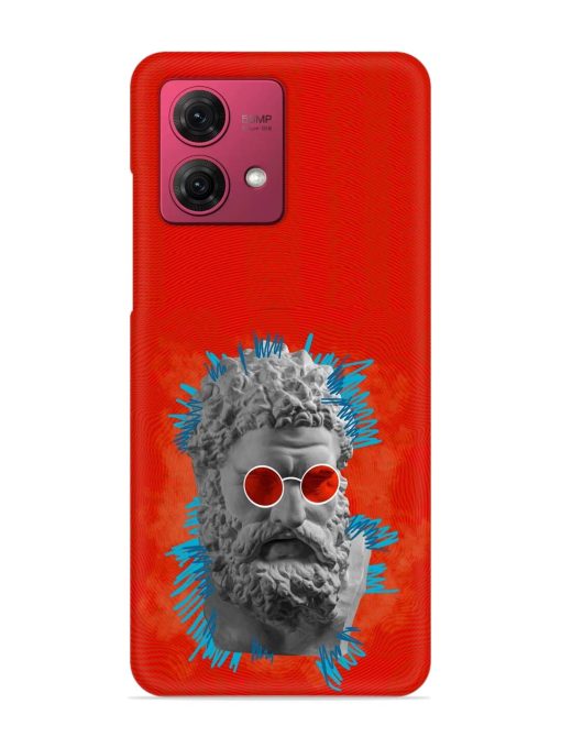 Contemporary Art Concept Snap Case for Motorola Moto G84 (5G) Zapvi