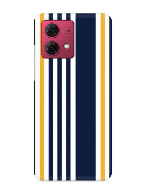 Seamless Stripe Pattern Snap Case for Motorola Moto G84 (5G) Zapvi