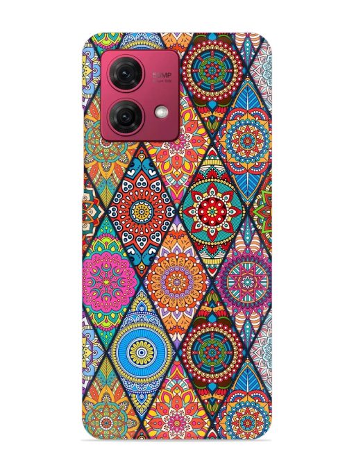 Seamless Tile Pattern Snap Case for Motorola Moto G84 (5G) Zapvi