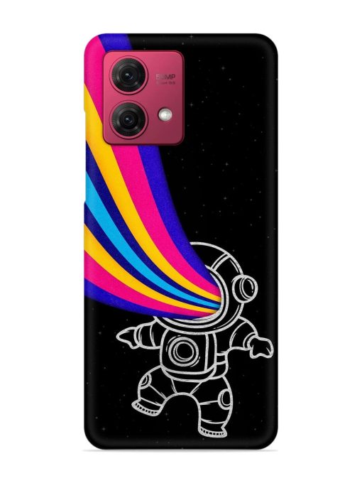 Astronaut Snap Case for Motorola Moto G84 (5G) Zapvi