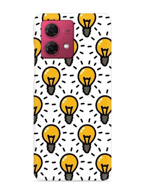 Light Bulb Seamless Snap Case for Motorola Moto G84 (5G) Zapvi