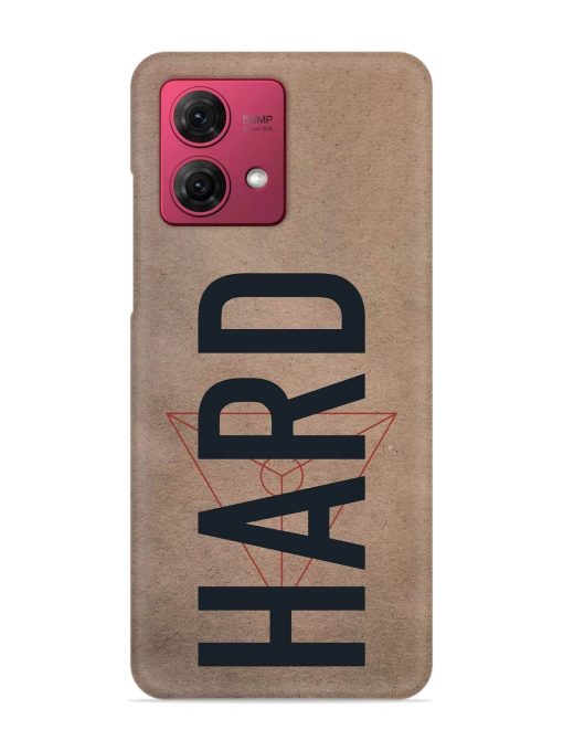 Hard Typo Snap Case for Motorola Moto G84 (5G) Zapvi