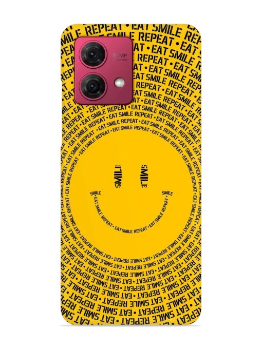 Smiley Snap Case for Motorola Moto G84 (5G) Zapvi