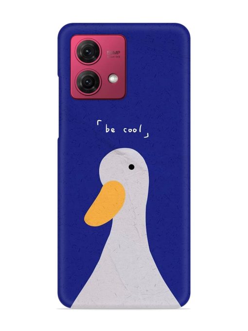 Be Cool Duck Snap Case for Motorola Moto G84 (5G) Zapvi