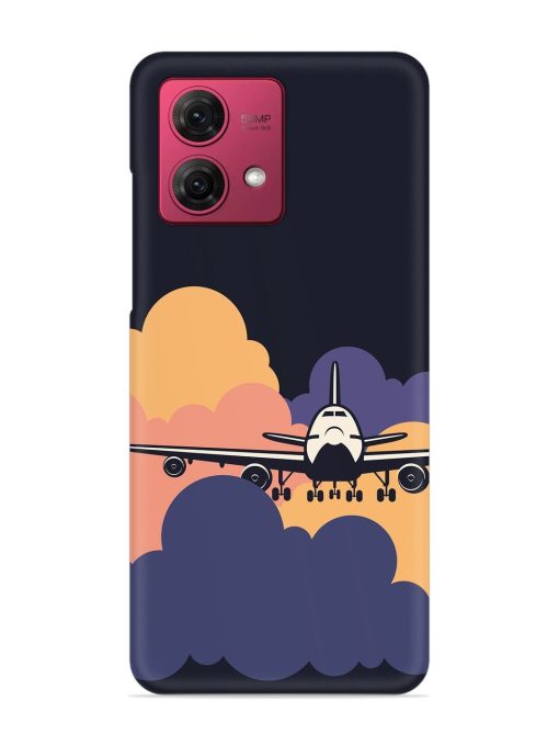 Aeroplane vector Snap Case for Motorola Moto G84 (5G)