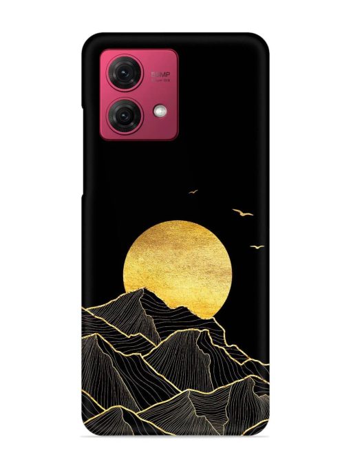 Golden Sunrise Snap Case for Motorola Moto G84 (5G) Zapvi