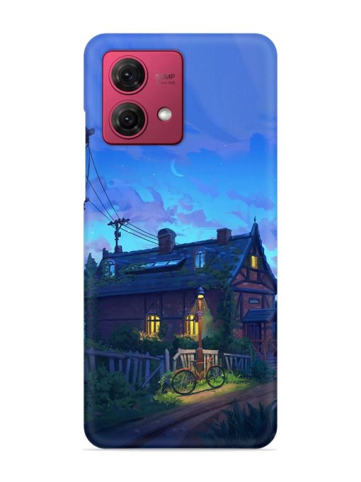 Beautiful Village House Snap Case for Motorola Moto G84 (5G)