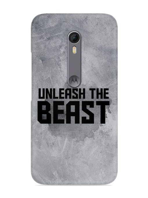 Unleash The Beast Snap Case for Motorola Moto X Style Zapvi