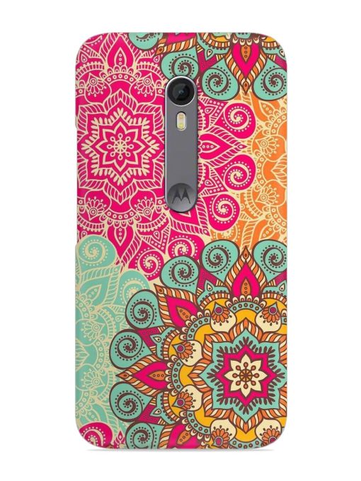 Mandala Seamless Snap Case for Motorola Moto X Style Zapvi