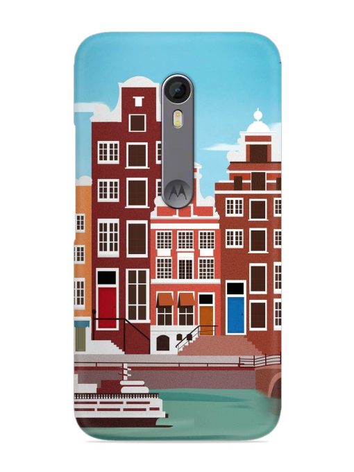 Scenery Architecture Amsterdam Landscape Snap Case for Motorola Moto X Style Zapvi