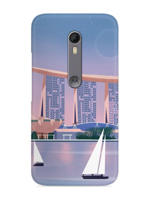 Singapore Scenery Architecture Snap Case for Motorola Moto X Style Zapvi