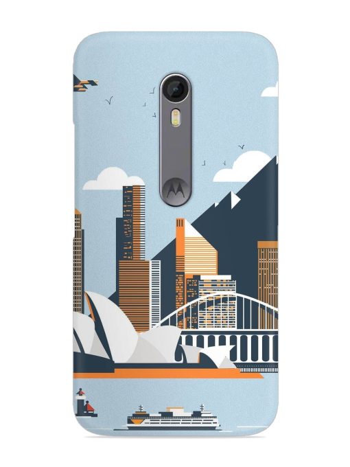 Sydney Opera Landscape Snap Case for Motorola Moto X Style Zapvi