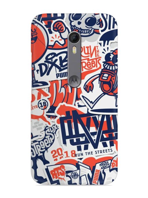 Run The Street Snap Case for Motorola Moto X Style Zapvi