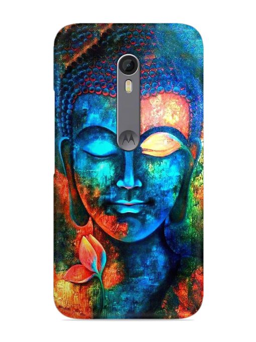 Buddha Painting Snap Case for Motorola Moto X Style Zapvi