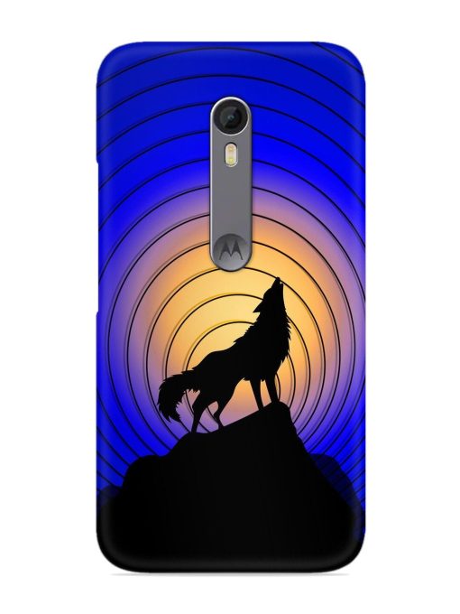 Fox Roaring Design Snap Case for Motorola Moto X Style Zapvi