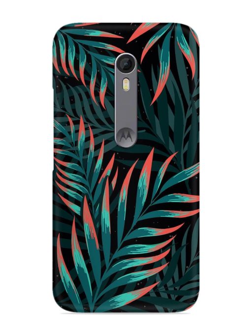 Green Leaf Art Snap Case for Motorola Moto X Style Zapvi