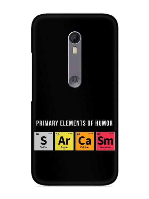 Primary Elements Humor Snap Case for Motorola Moto X Style Zapvi