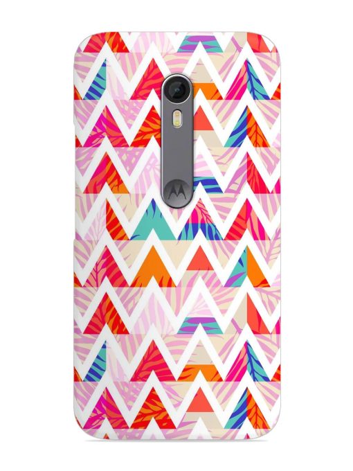 Abstract Triangle Background Snap Case for Motorola Moto X Style Zapvi