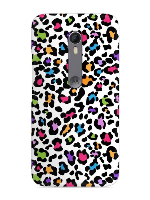 Seamless Leopard Pattern Snap Case for Motorola Moto X Style Zapvi