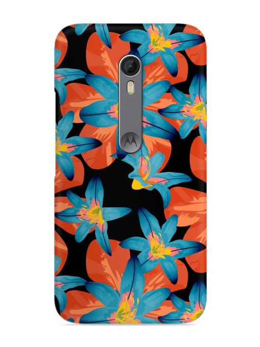 Philippine Flowers Seamless Snap Case for Motorola Moto X Style