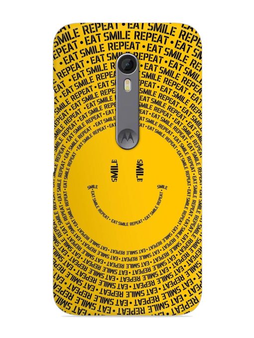 Smiley Snap Case for Motorola Moto X Style Zapvi